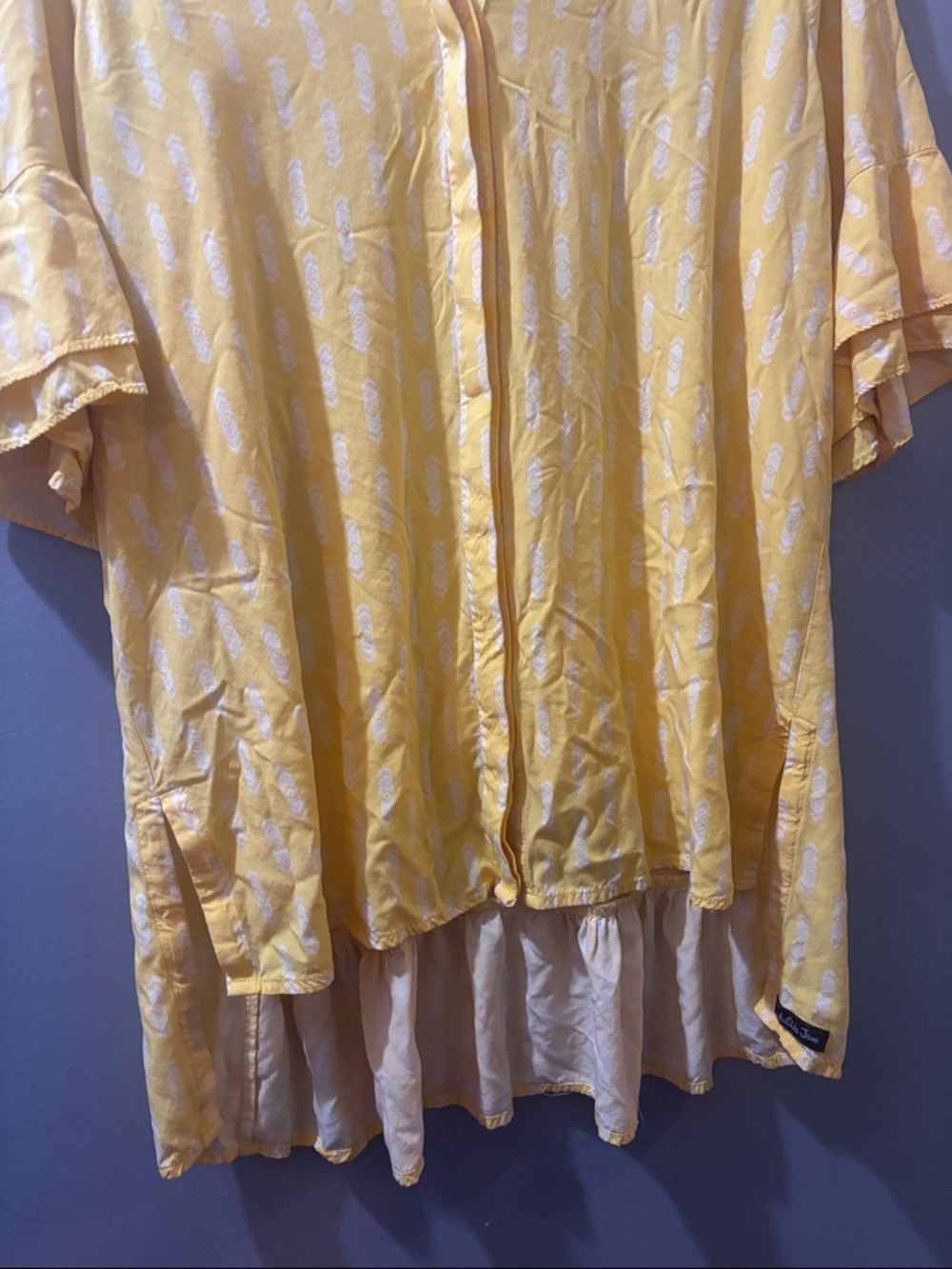 Matilda Jane medium yellow blouse - Picture 3 of 6